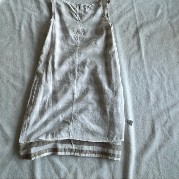 beachlunchlounge cotton / linen dress striped size XS - Picture 8 of 9